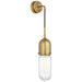 Visual Comfort Signature Canada - LED Wall Sconce - Junio - Hand-Rubbed Antique Brass- Union Lighting Luminaires Decor