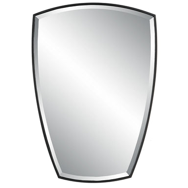 Uttermost - Mirror - Crest - Satin Black- Union Lighting Luminaires Decor