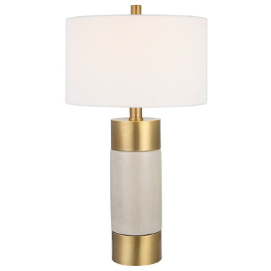Uttermost - One Light Table Lamp - Adelia - Antique Brass Iron- Union Lighting Luminaires Decor