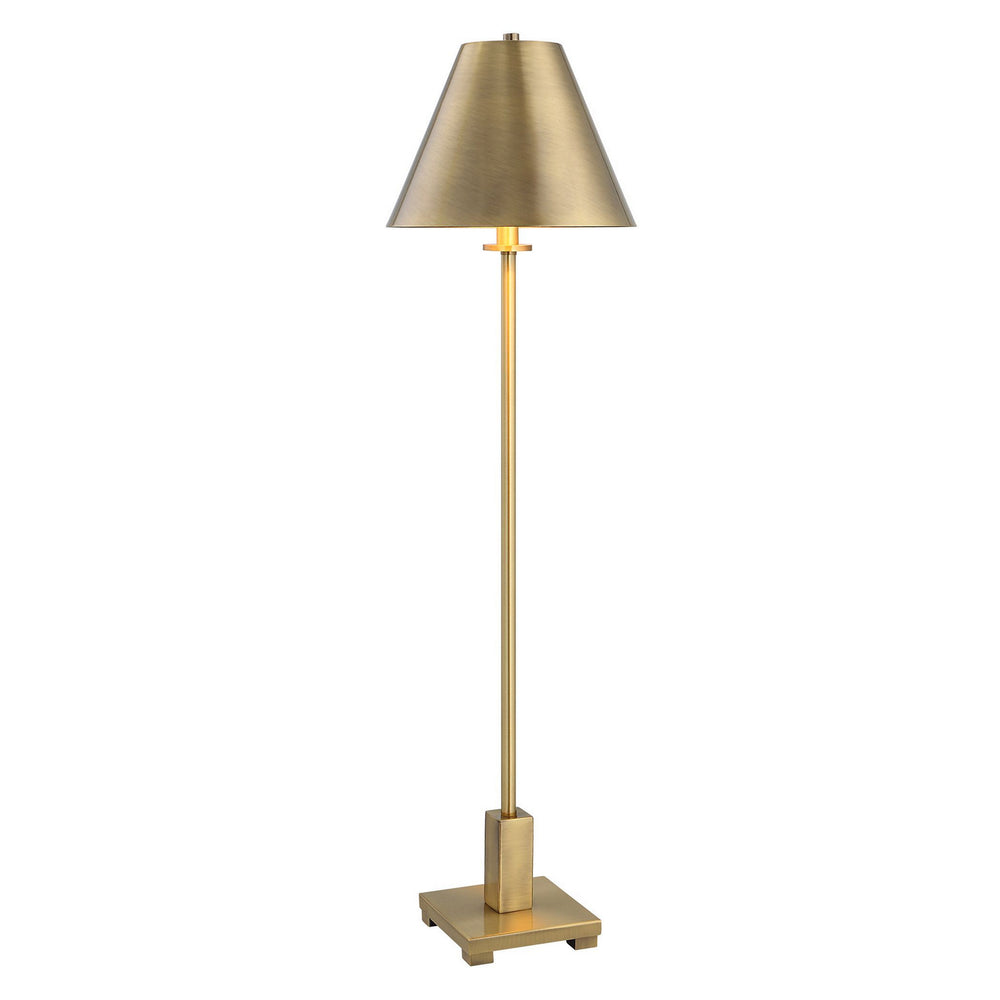 Uttermost - One Light Buffet Lamp - Pilot - Plated Brushed Brass- Union Lighting Luminaires Decor