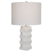Uttermost - One Light Table Lamp - Ascent - Brushed Nickel- Union Lighting Luminaires Decor