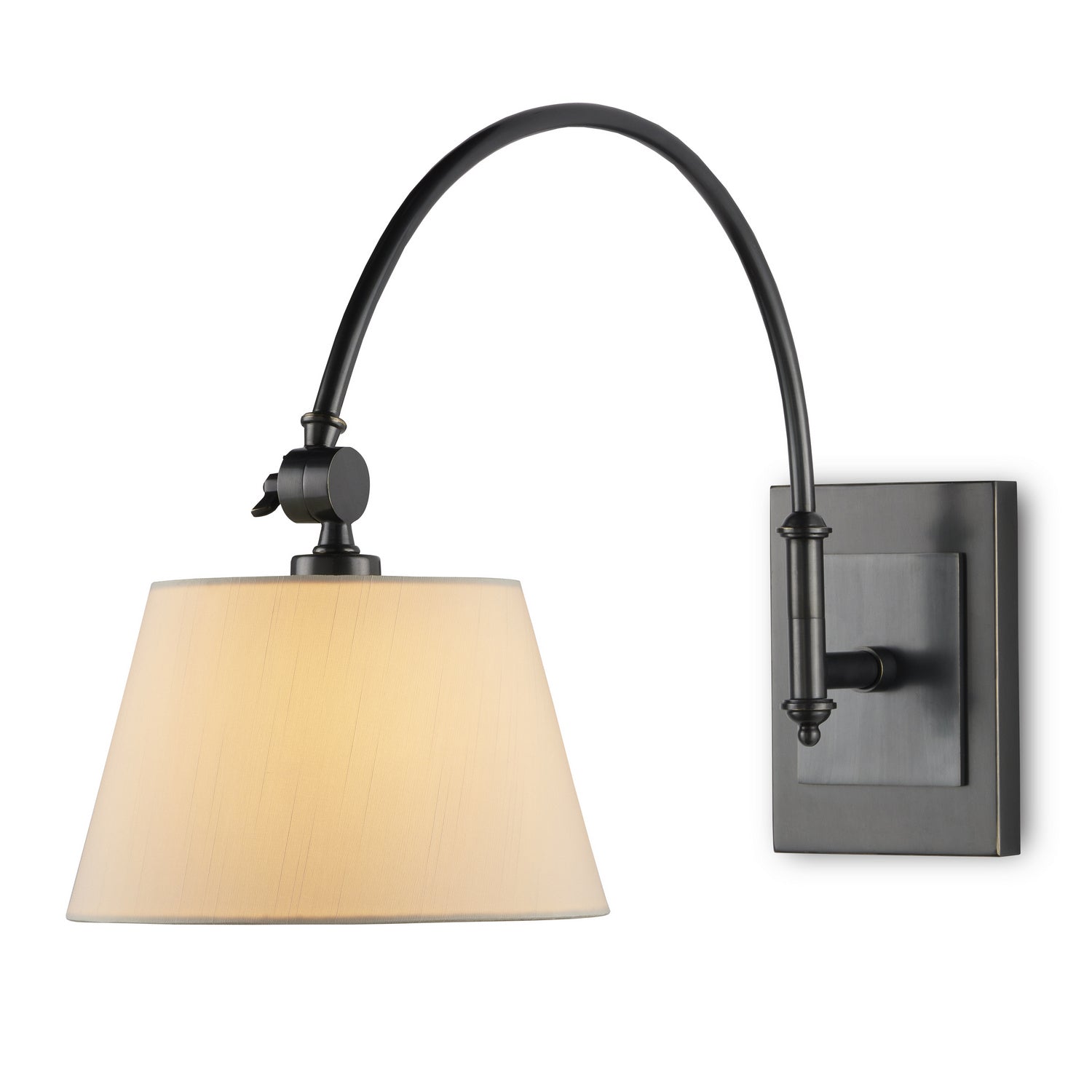 Currey and Company - One Light Wall Sconce - Ashby - Oil Rubbed Bronze- Union Lighting Luminaires Decor