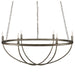 Currey and Company - Six Light Chandelier - Quillian - Light Molé- Union Lighting Luminaires Decor