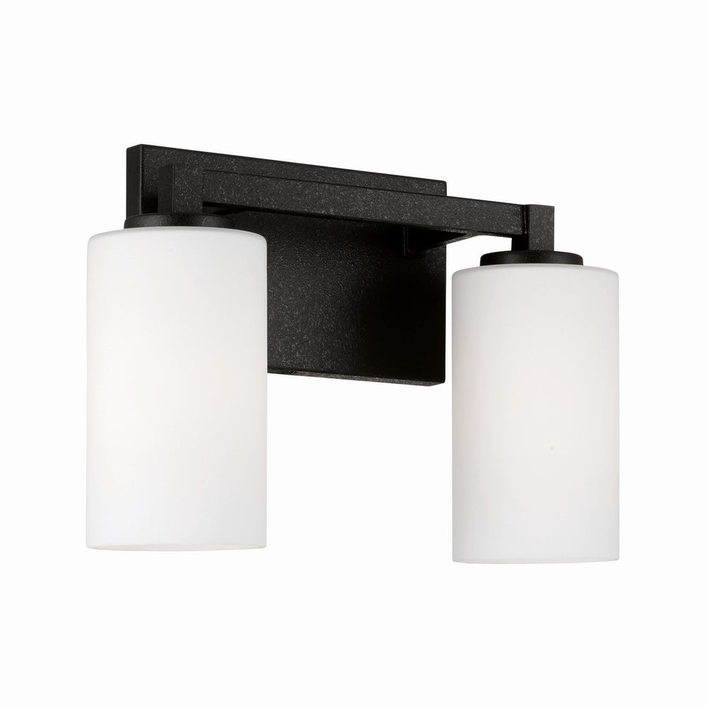 Capital Lighting - Two Light Vanity - Ravenwood - Black Iron- Union Lighting Luminaires Decor