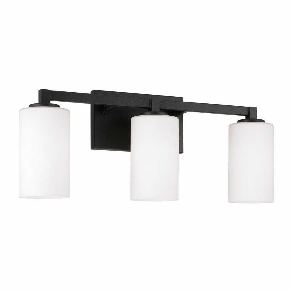 Capital Lighting - Three Light Vanity - Ravenwood - Black Iron- Union Lighting Luminaires Decor