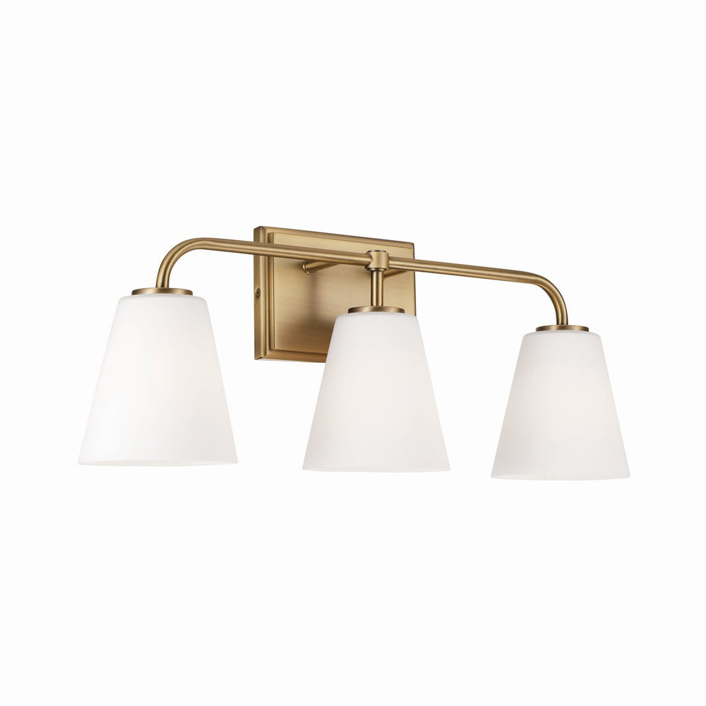 Capital Lighting - Three Light Vanity - Brody - Aged Brass- Union Lighting Luminaires Decor