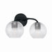 Capital Lighting - Two Light Vanity - Dolan - Matte Black- Union Lighting Luminaires Decor