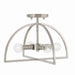 Capital Lighting - Four Light Dual Mount Semi Flush/Pendant - Lawson - Brushed Nickel- Union Lighting Luminaires Decor