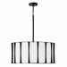 Capital Lighting - Four Light Pendant - Bodie - Matte Black- Union Lighting Luminaires Decor