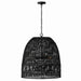 Capital Lighting - Three Light Pendant - Naomi - Matte Black- Union Lighting Luminaires Decor