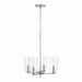 Capital Lighting - Four Light Pendant - Portman - Brushed Nickel- Union Lighting Luminaires Decor