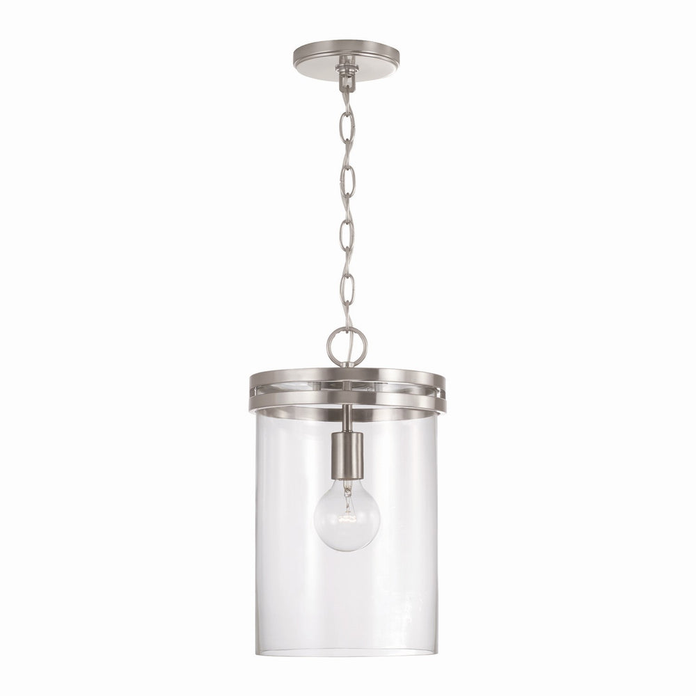 Capital Lighting - One Light Pendant - Fuller - Brushed Nickel- Union Lighting Luminaires Decor