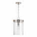 Capital Lighting - One Light Pendant - Fuller - Brushed Nickel- Union Lighting Luminaires Decor