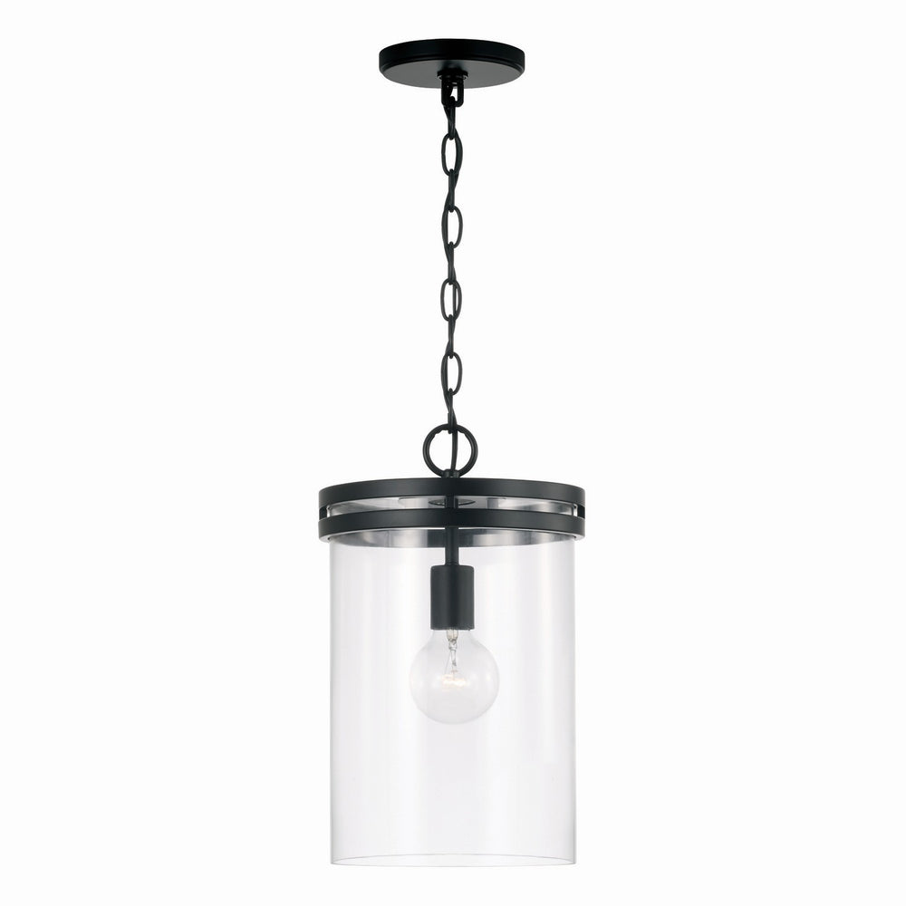 Capital Lighting - One Light Pendant - Fuller - Matte Black- Union Lighting Luminaires Decor