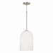 Capital Lighting - One Light Pendant - Lawson - Brushed Nickel- Union Lighting Luminaires Decor