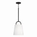 Capital Lighting - One Light Pendant - Brody - Matte Black- Union Lighting Luminaires Decor