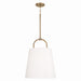 Capital Lighting - One Light Pendant - Brody - Aged Brass- Union Lighting Luminaires Decor
