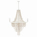 Capital Lighting - Eight Light Chandelier - Carissa - Organic White- Union Lighting Luminaires Decor