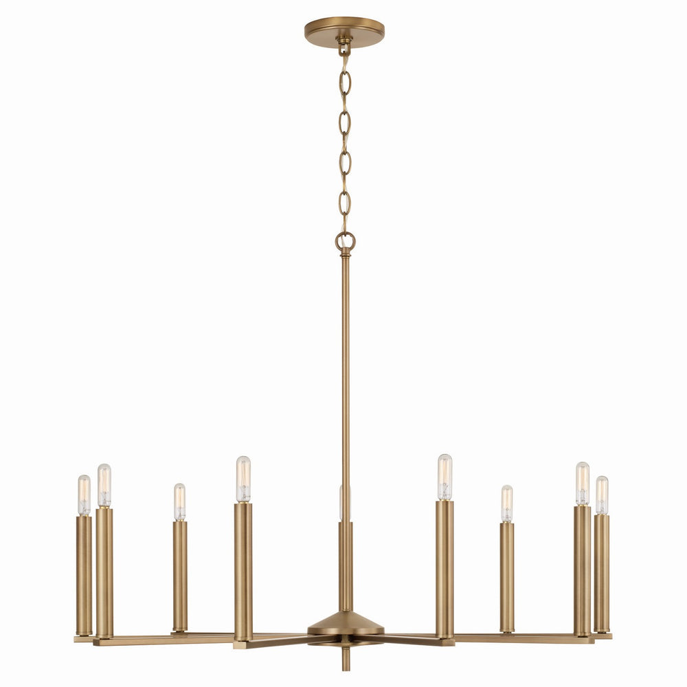 Capital Lighting - Nine Light Chandelier - Portman — Union