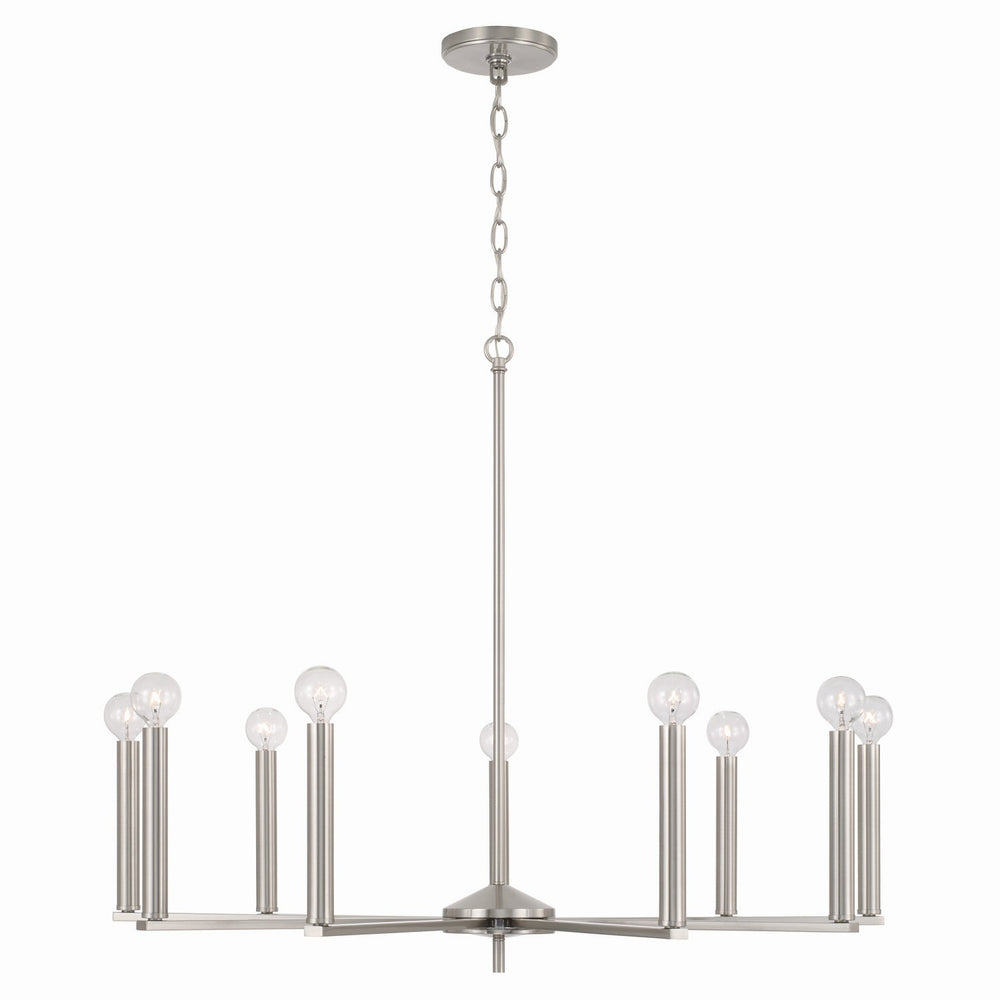 Capital Lighting - Nine Light Chandelier - Portman — Union