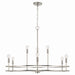Capital Lighting - Nine Light Chandelier - Fuller - Brushed Nickel- Union Lighting Luminaires Decor