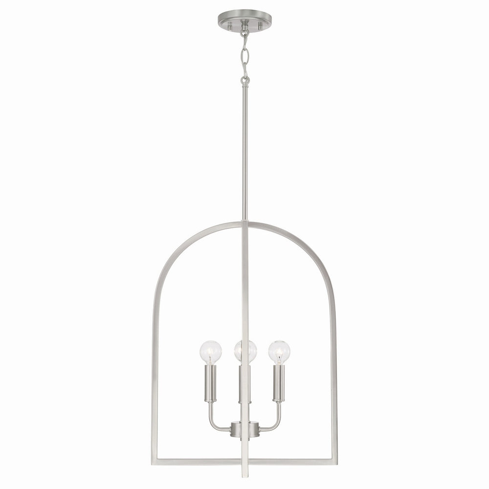 Capital Lighting - Four Light Foyer - Lawson - Brushed Nickel- Union Lighting Luminaires Decor