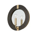 Capital Lighting - One Light Wall Sconce - Finn - Black Stain and Matte Brass- Union Lighting Luminaires Decor