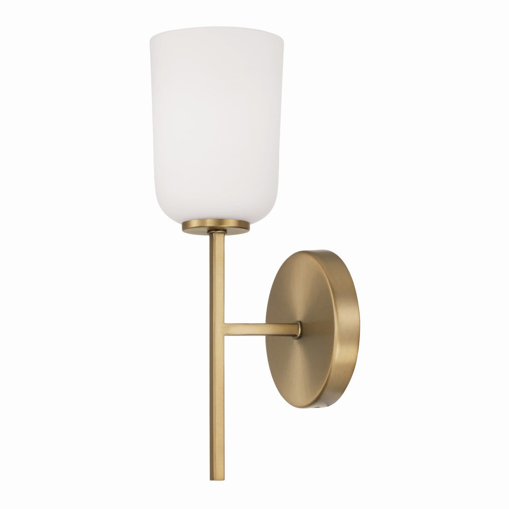 Capital Lighting - One Light Wall Sconce - Lawson - Aged Brass- Union Lighting Luminaires Decor
