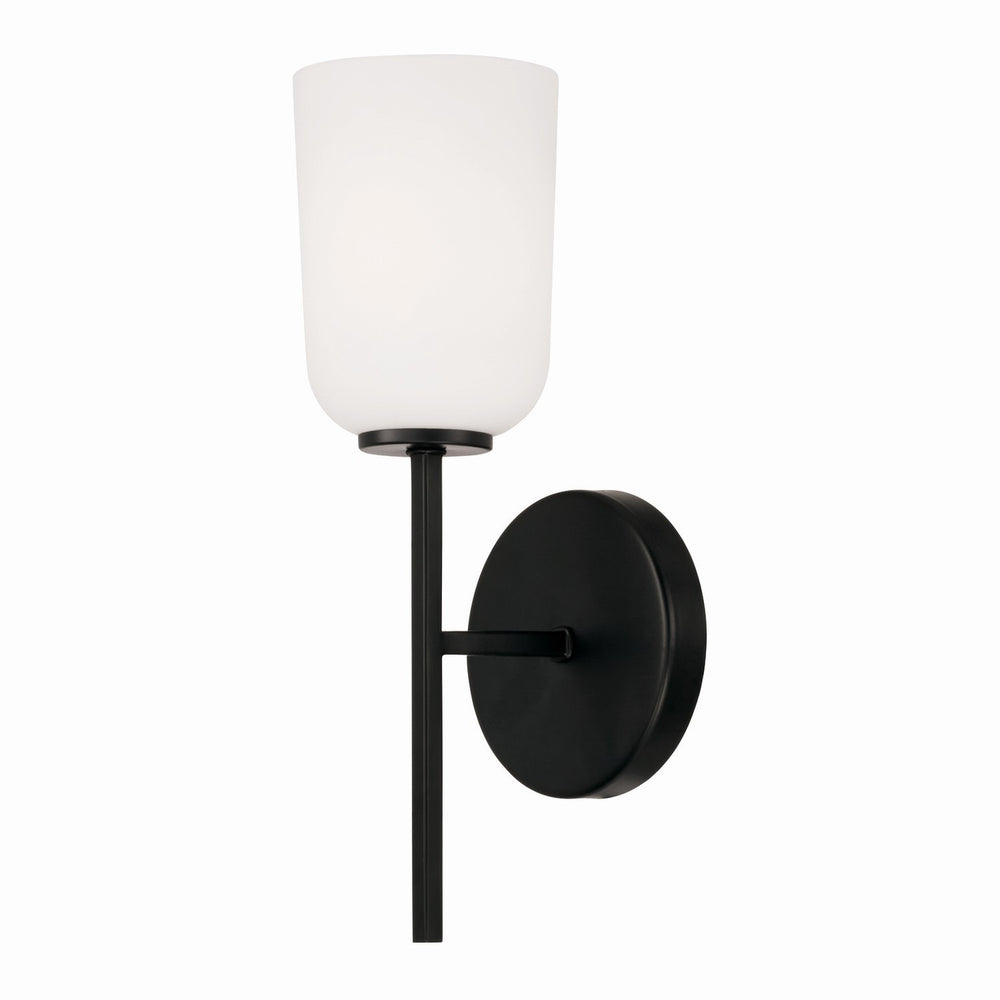 Capital Lighting - One Light Wall Sconce - Lawson - Matte Black- Union Lighting Luminaires Decor