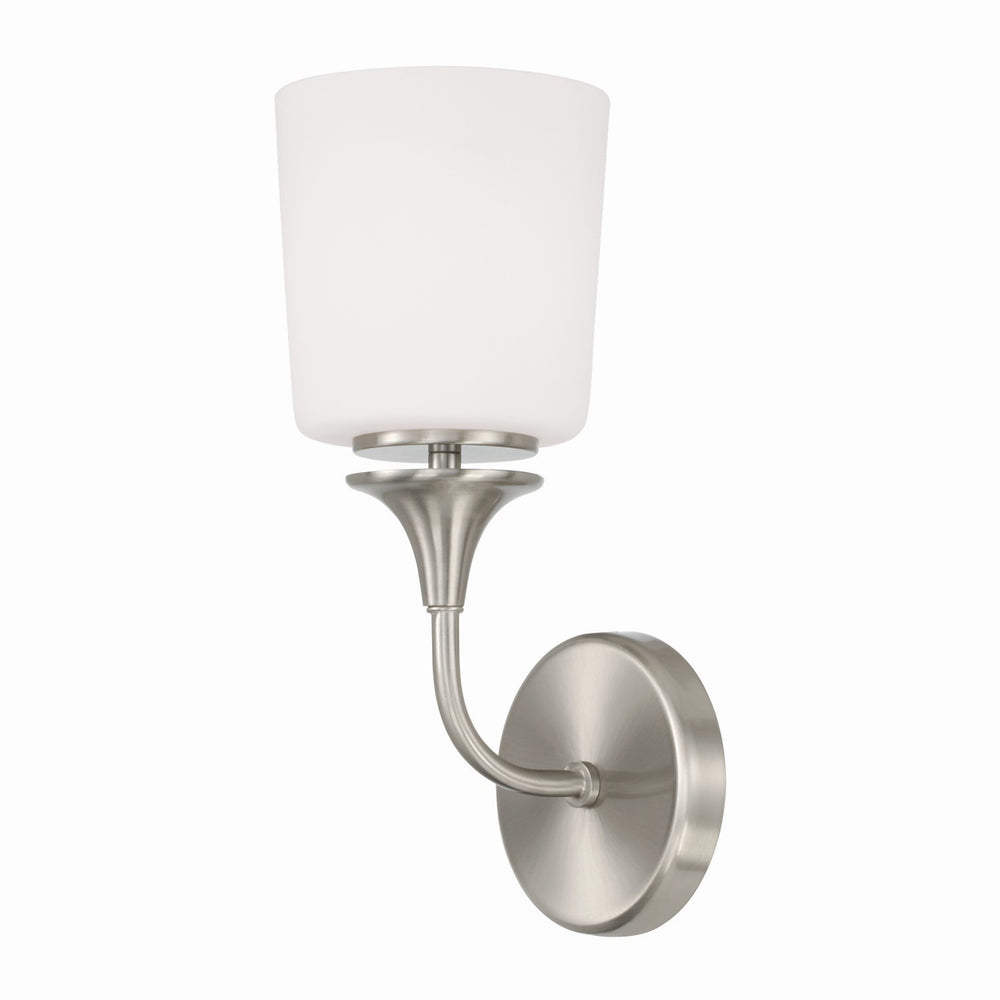 Capital Lighting - One Light Wall Sconce - Presley - Brushed Nickel- Union Lighting Luminaires Decor