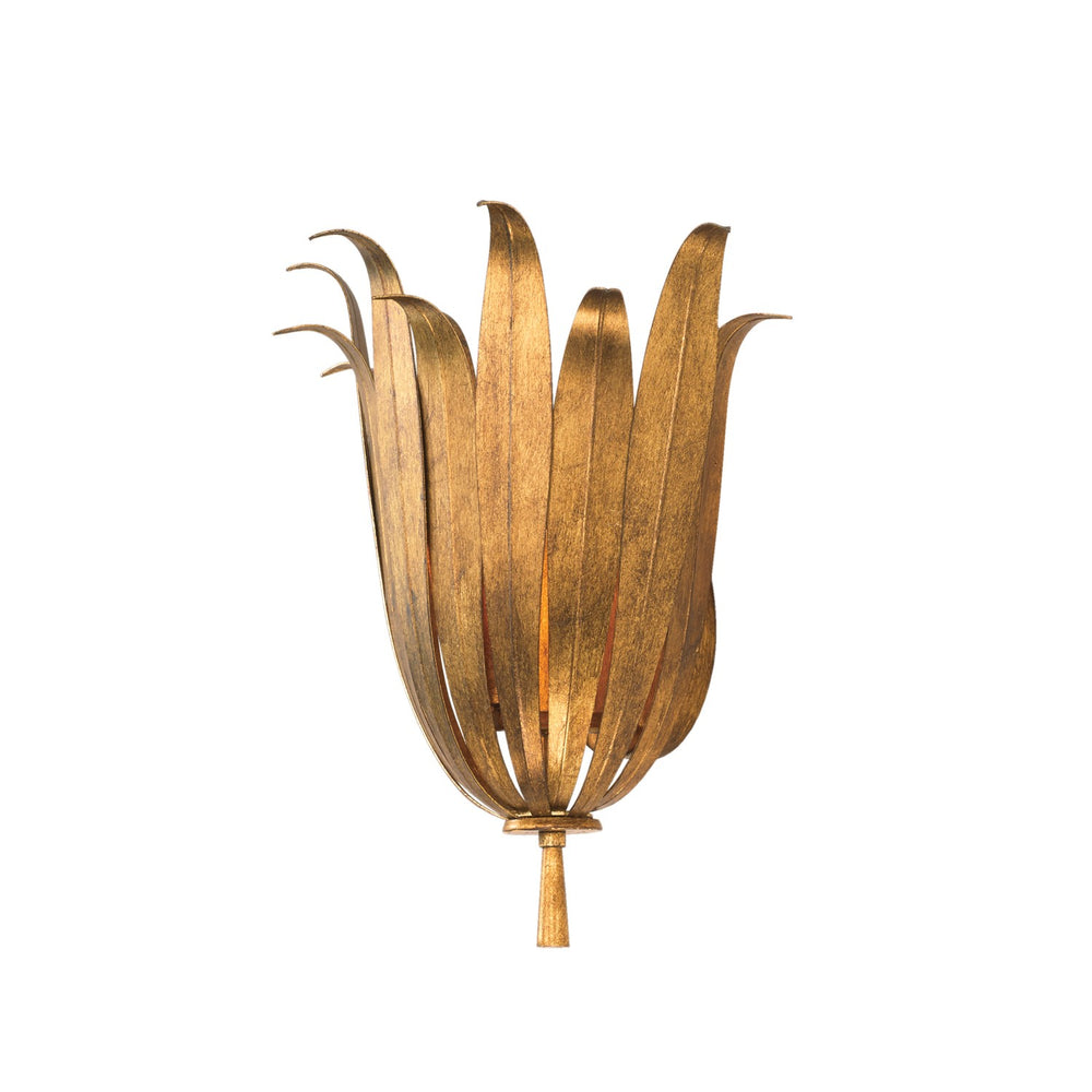Capital Lighting - One Light Wall Sconce - Eden - Antique Gold- Union Lighting Luminaires Decor