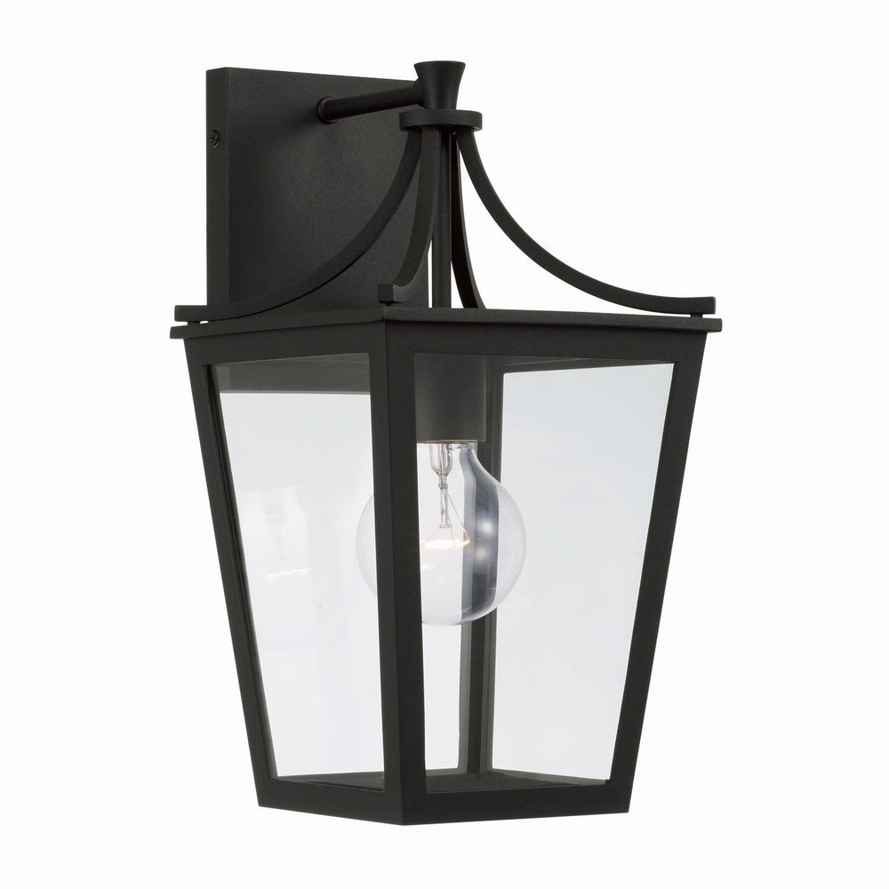Capital Lighting - One Light Outdoor Wall Lantern - Adair - Black- Union Lighting Luminaires Decor