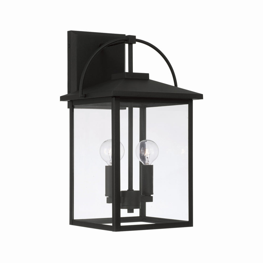 Capital Lighting - Two Light Outdoor Wall Lantern - Bryson - Black- Union Lighting Luminaires Decor