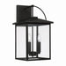 Capital Lighting - Three Light Outdoor Wall Lantern - Bryson - Black- Union Lighting Luminaires Decor