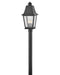Hinkley Canada - LED Post Top or Pier Mount - Kingston - Black- Union Lighting Luminaires Decor