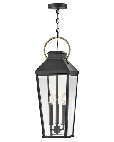 Hinkley Canada - LED Hanging Lantern - Dawson - Black- Union Lighting Luminaires Decor