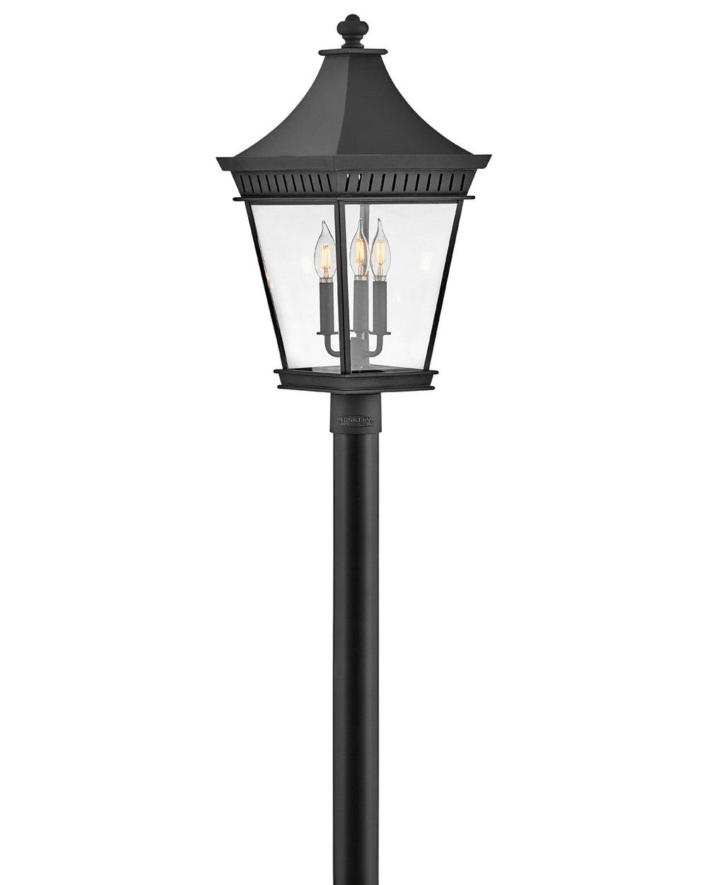 Hinkley Canada - LED Post Top or Pier Mount - Chapel Hill - Museum Black- Union Lighting Luminaires Decor