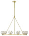Crystorama - LED Chandelier - Aragon - Soft Brass- Union Lighting Luminaires Decor
