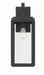 Crystorama - One Light Outdoor Wall Sconce - Byron - Matte Black- Union Lighting Luminaires Decor