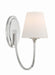 Crystorama - One Light Wall Sconce - Juno - Polished Nickel- Union Lighting Luminaires Decor