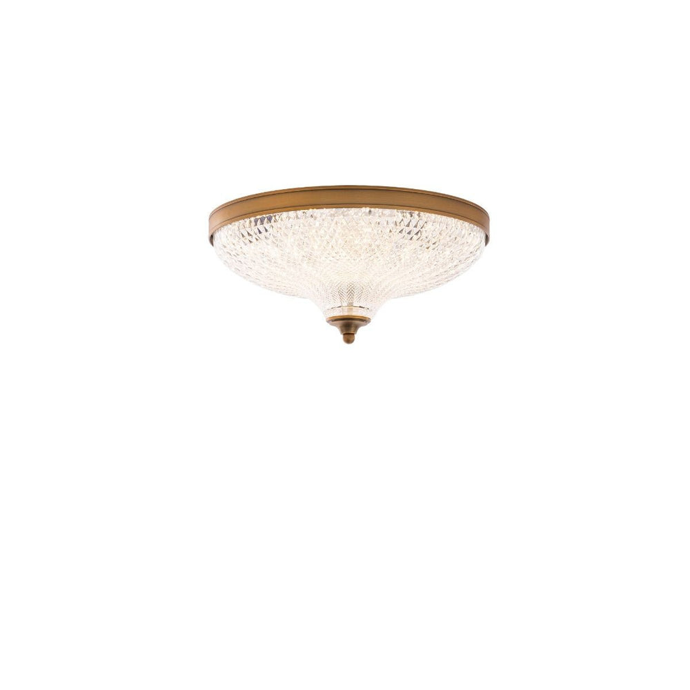 Schonbek - LED Flush Mount - Roma - Aged Brass- Union Lighting Luminaires Decor