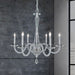Schonbek - Six Light Chandelier - Habsburg - Polished Chrome- Union Lighting Luminaires Decor