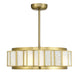 Savoy House - LED Fan D'Lier - Gideon - Warm Brass- Union Lighting Luminaires Decor