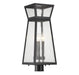 Savoy House - Three Light Outdoor Post Lantern - Millford - Matte Black- Union Lighting Luminaires Decor