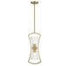 Savoy House - Two Light Pendant - Bennington - Warm Brass- Union Lighting Luminaires Decor