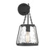 Savoy House - One Light Wall Sconce - Crawford - Matte Black- Union Lighting Luminaires Decor