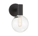 Savoy House - One Light Wall Sconce - Wright - Matte Black- Union Lighting Luminaires Decor