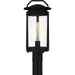 Quoizel - One Light Outdoor Post Mount - Clifton - Earth Black- Union Lighting Luminaires Decor