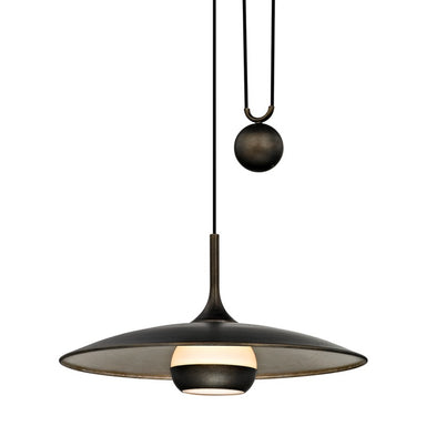 Troy Lighting Canada - One Light Pendant - Alchemy - Vintage Bronze- Union Lighting Luminaires Decor