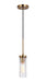 Matteo Canada - One Light Pendant - Weaver - Aged Gold Brass- Union Lighting Luminaires Decor